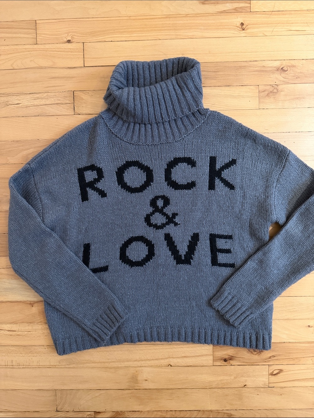 Elan Gray Turtleneck Sweater